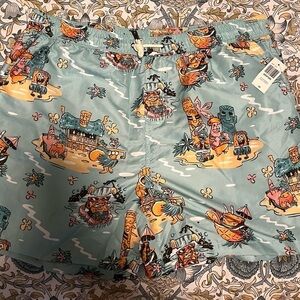 SpongeBob SquarePants Box Lunch Store Swim Trunks 2XL New with tags!